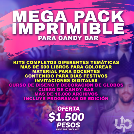 Mega pack Candy bar